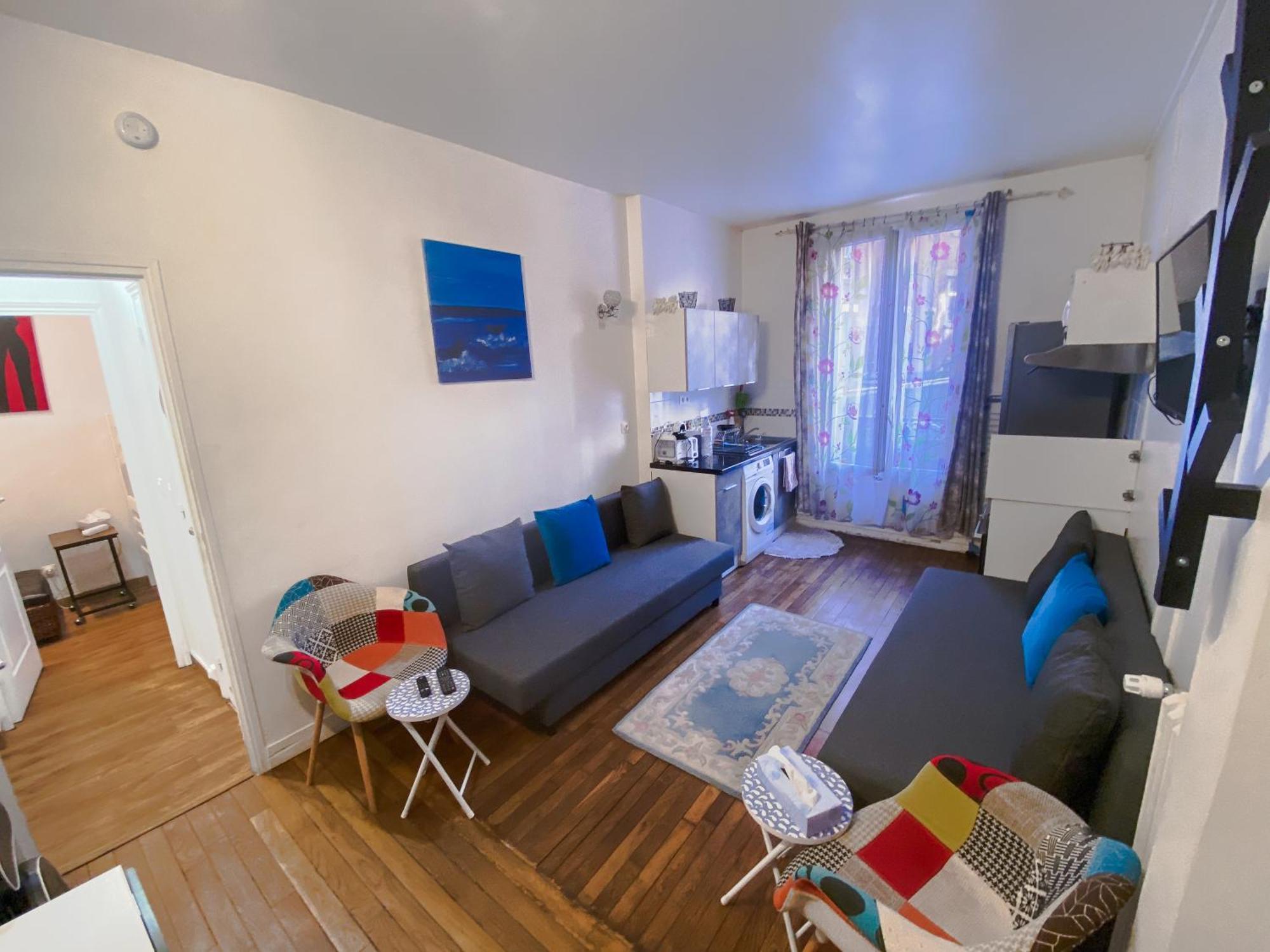 Nice Apartment Ideal To Visit Paris Clichy Dış mekan fotoğraf